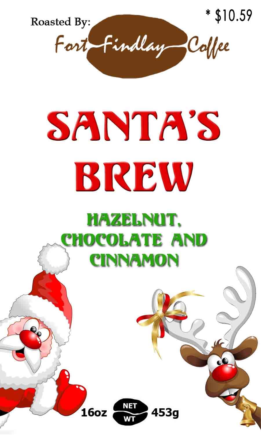 Santa’s Brew Flavored Coffee