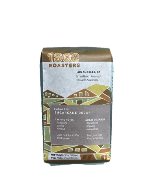 COLOMBIA Finca La Mina Sugar Cane DECAF. Tangerine, Vanilla, Molasses