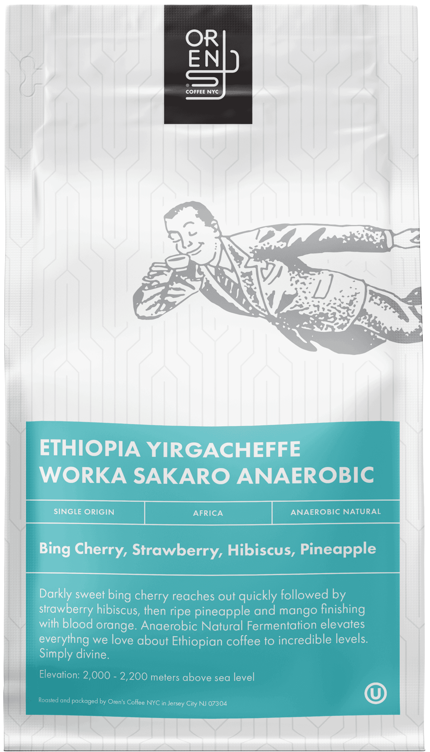 Ethiopia Yirgacheffe Worka Sakaro Anaerobic Natural