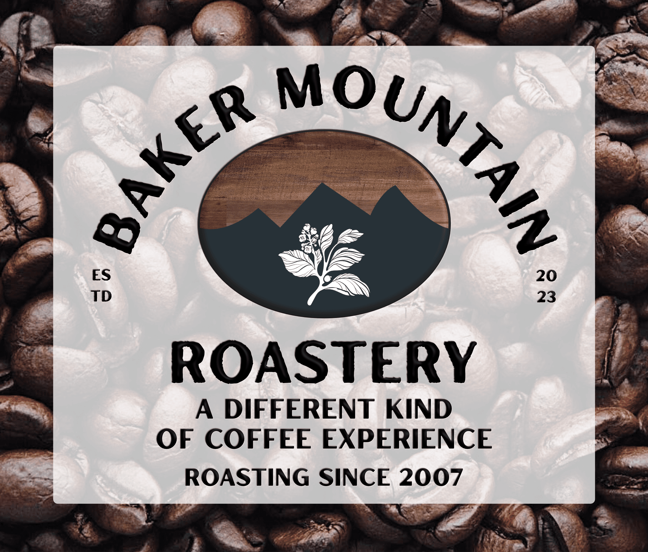 Baker Mountain Roastery logo