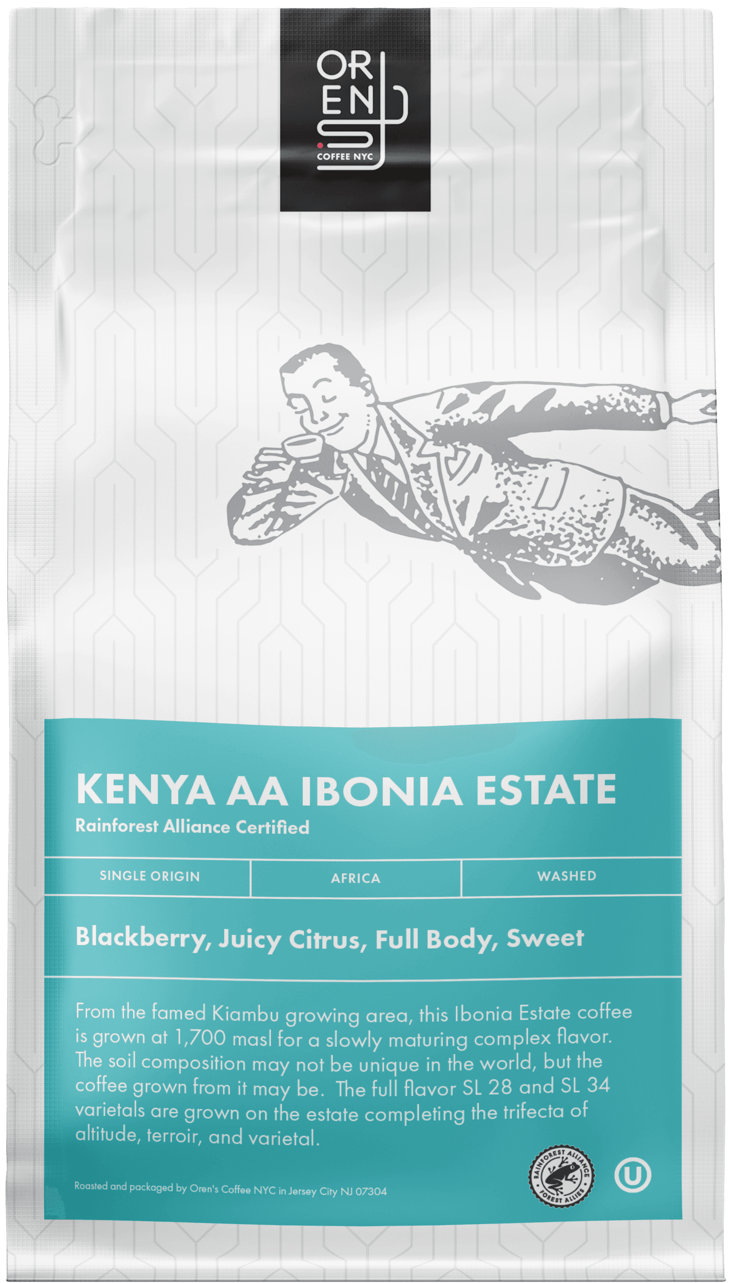 Kenya Ibonia Estate AA (Rainforest Alliance Certified)